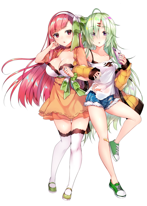 リムと腐子のイラスト